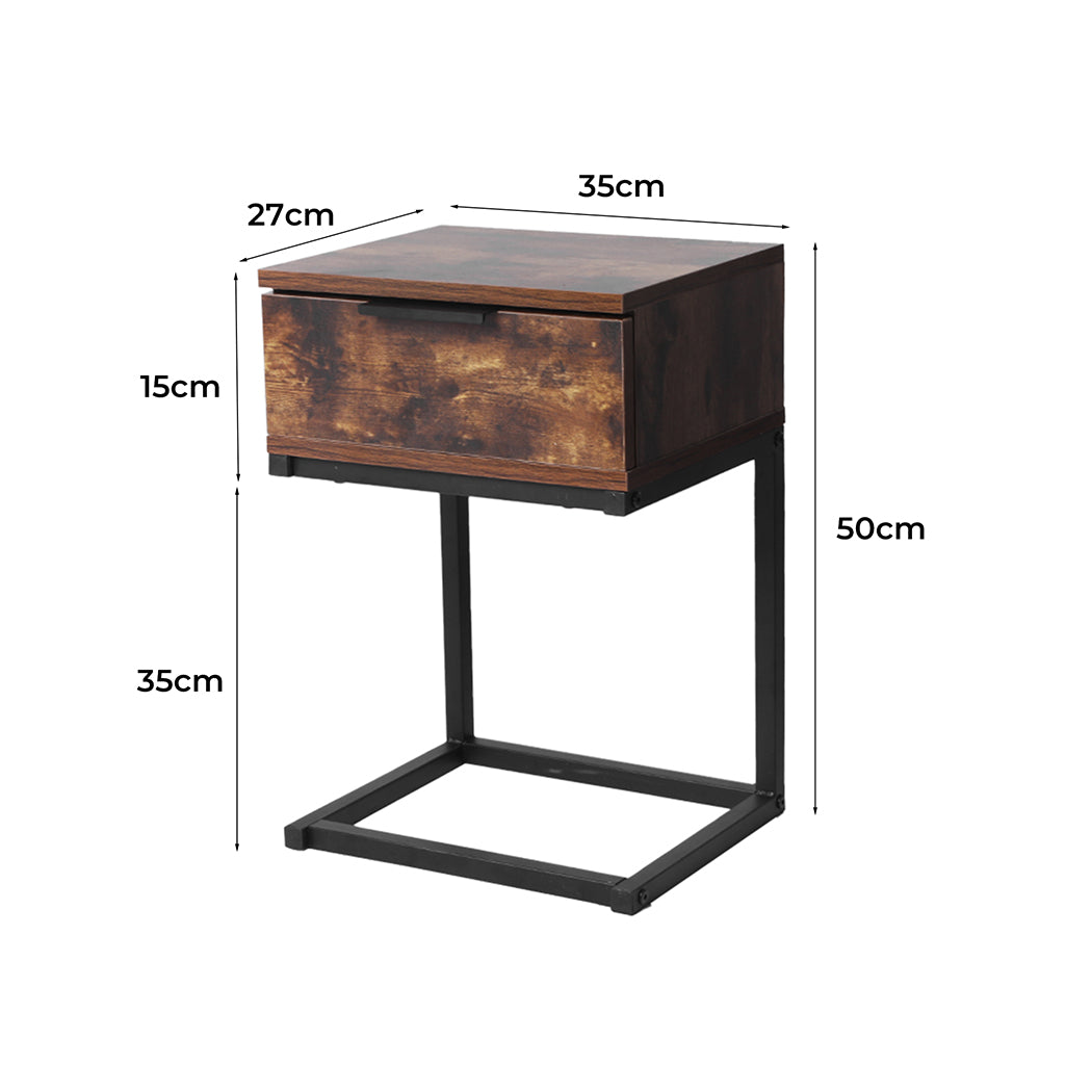 Levede Bedside Tables Side End Table-1910112902191386626