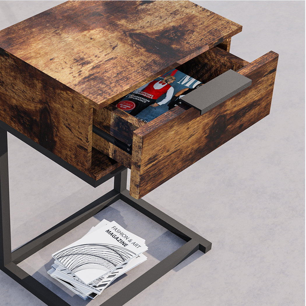 Levede Bedside Tables Side End Table-1910112902191386627