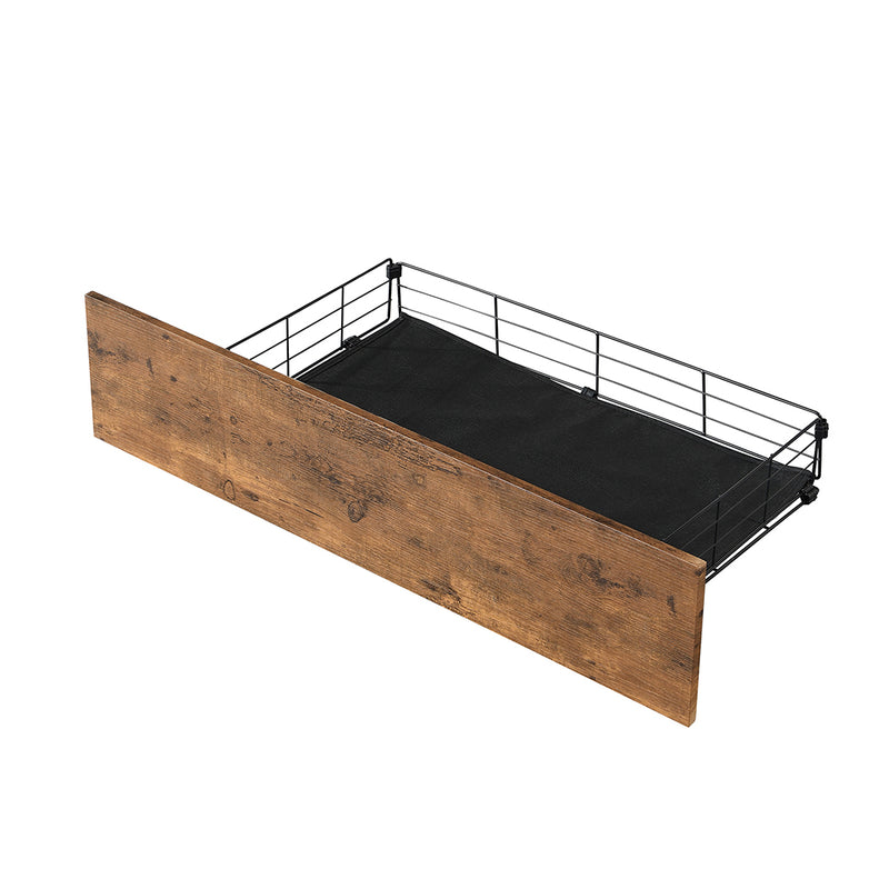 Levede Queen Bed Frame Soft Storage Drawers Headboard USB Charge-1954802934449573891