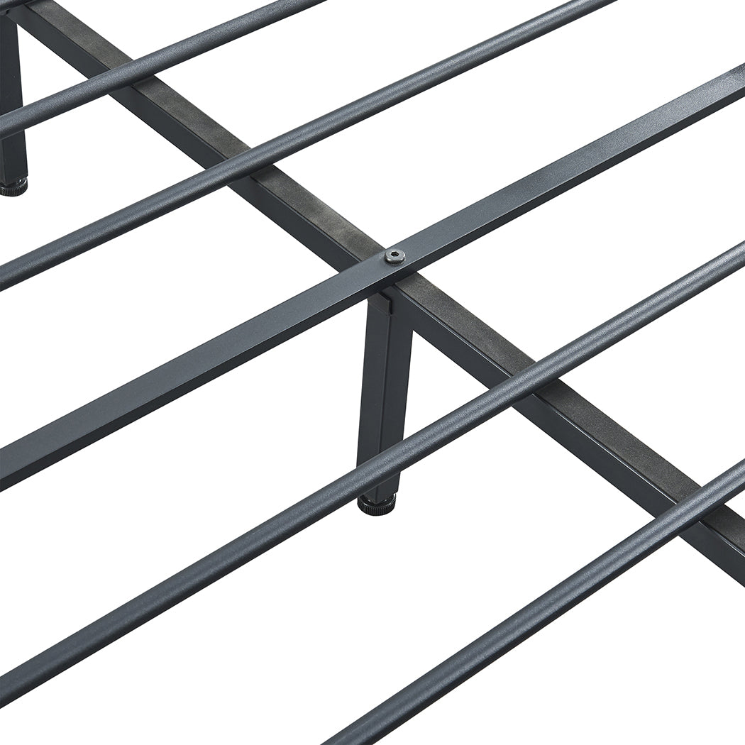 Levede Queen Bed Frame Industrial Mattress-1910113214197272579