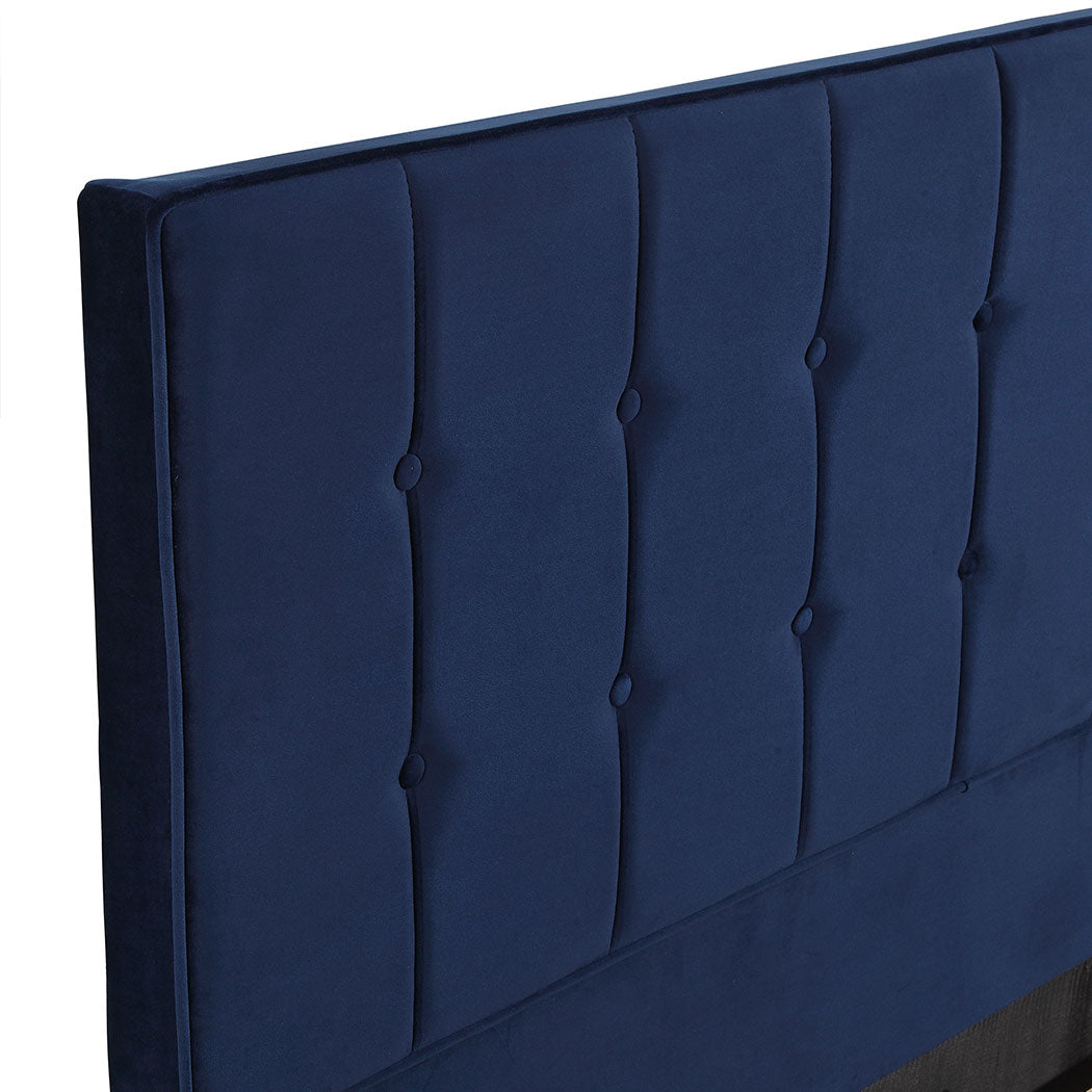 Levede Bed Frame Queen Size Mattress Blue-1954802926723665923