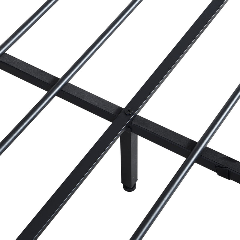 Levede King Bed Frame Storage Headboard Industrial-2011971104729600003