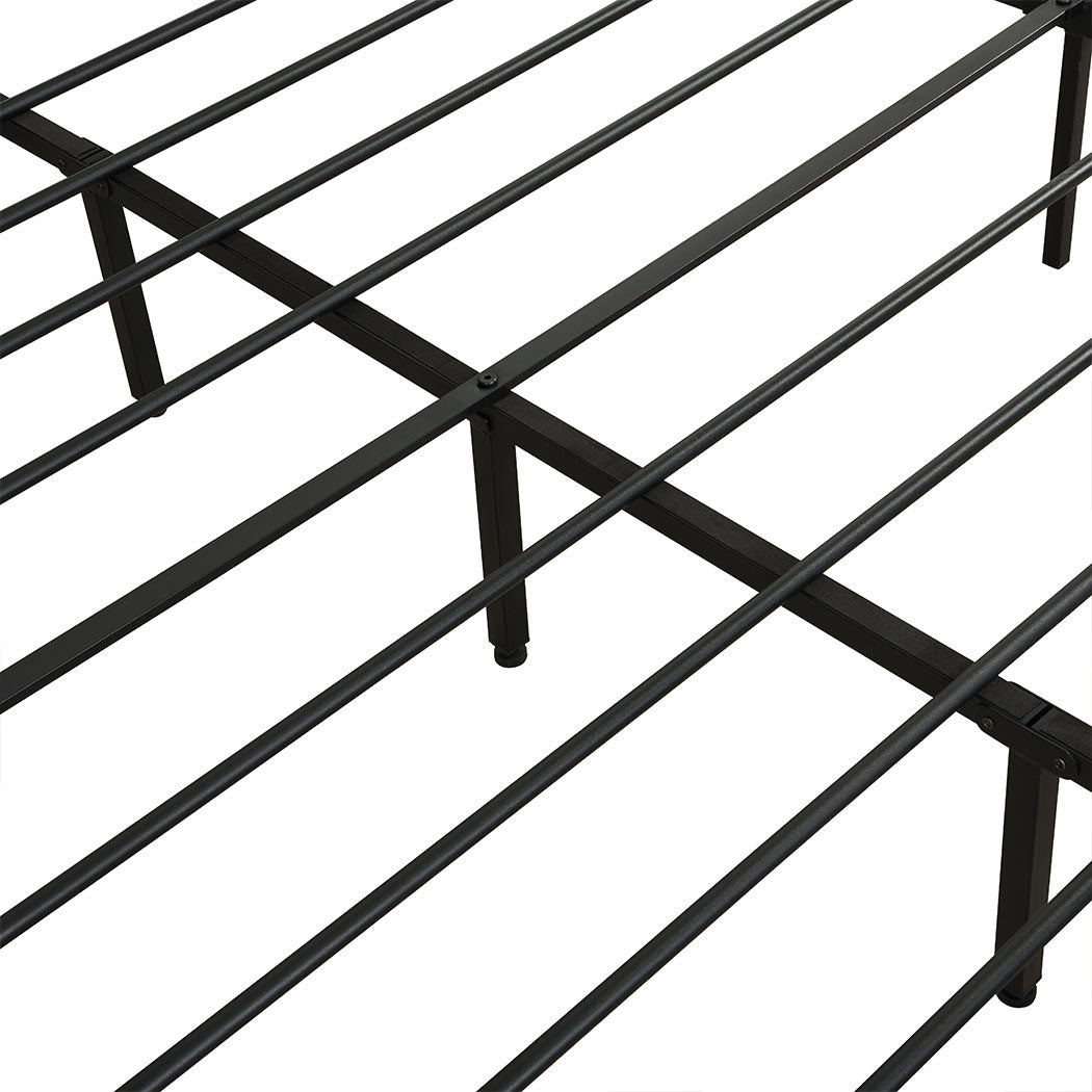 Levede Metal Bed Frame Queen Mattress-1910113205749944324