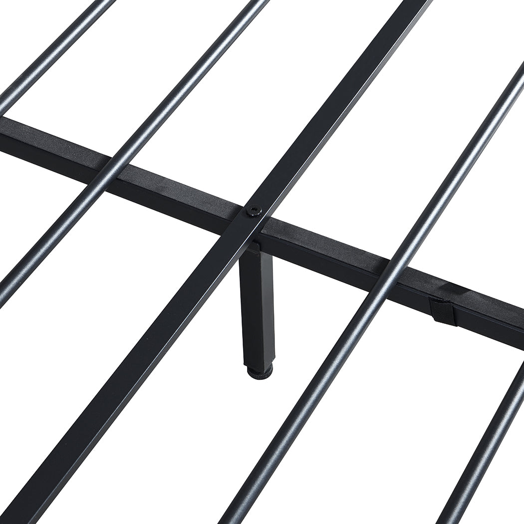 Levede Queen Bed Frame with Storage Headboard RGB LED-1954802450150068229