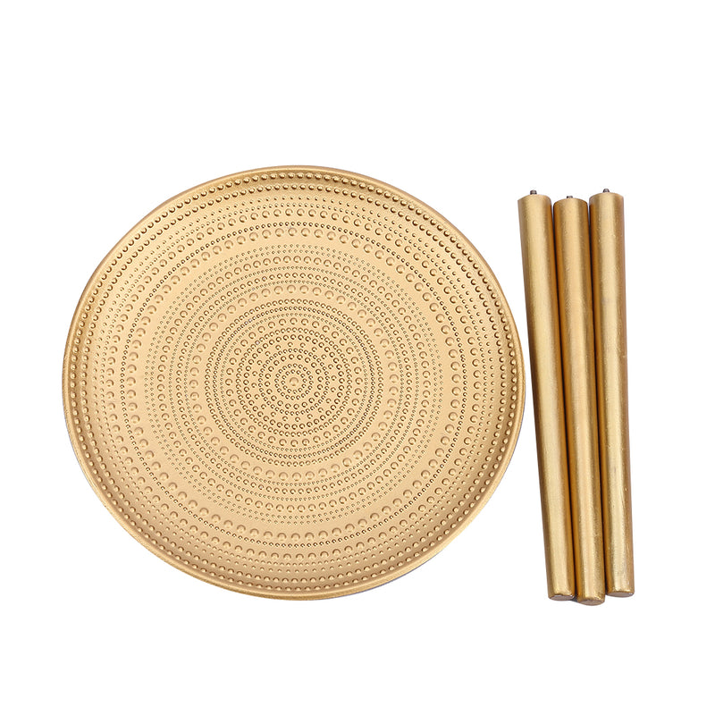 Levede Side Table Coffee Bedside End Golden-1954802978661732357