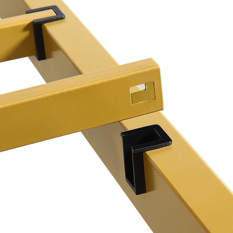 Levede Metal Bed Frame Under Bed Storage Double Beige-1954802450372366341