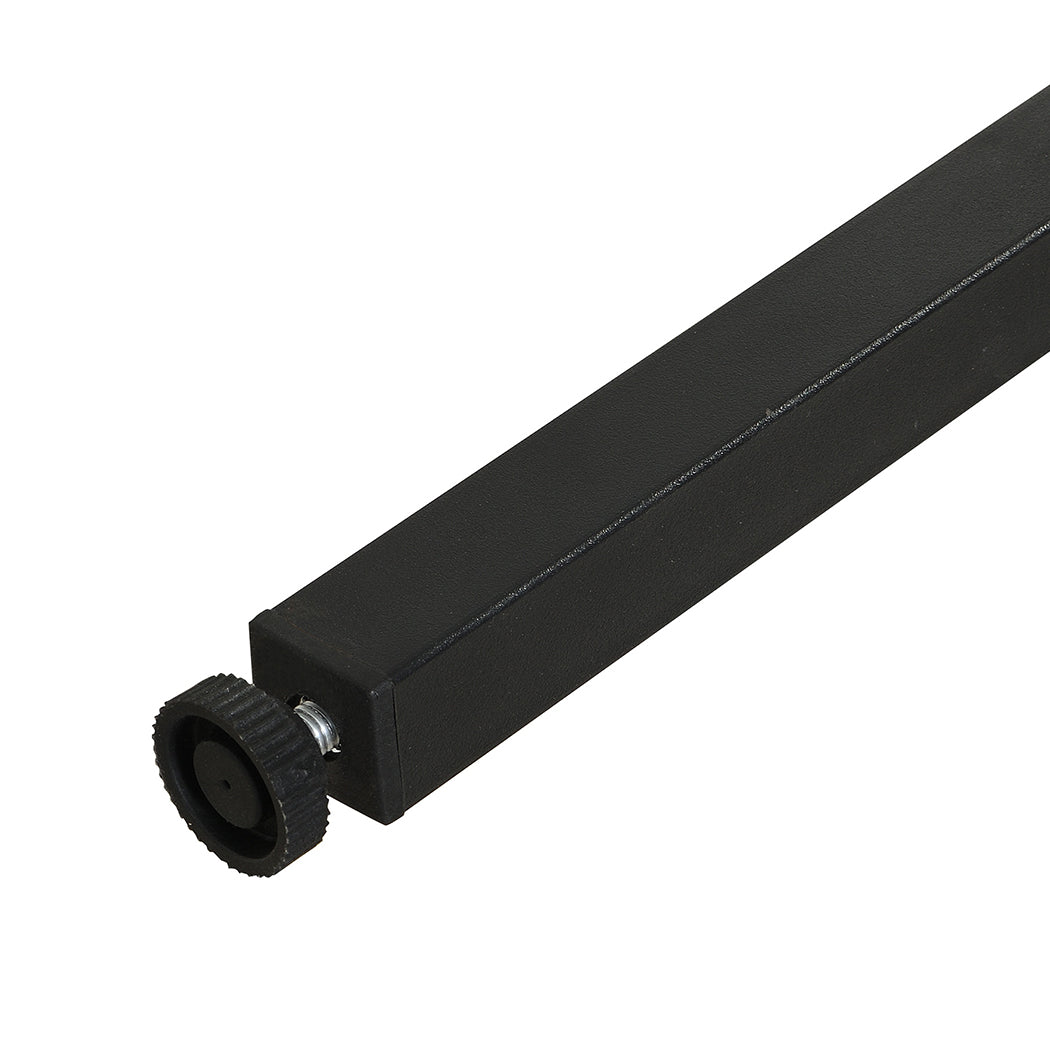 Levede King Bed Frame Industrial Storage LED Charing-2011971104339529733