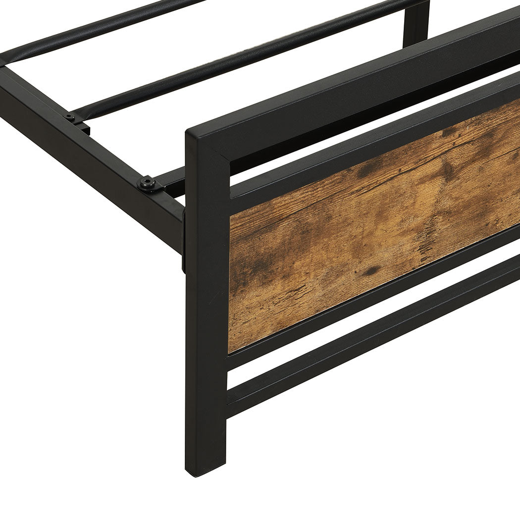 Levede Metal Bed Frame Queen Mattress-1910113205749944325