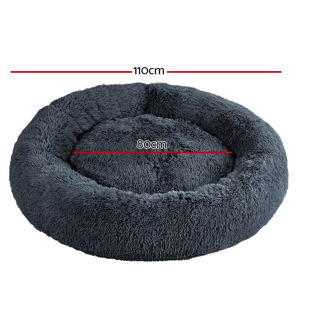 i.Pet Pet Bed Dog Bed Cat Extra Large 110cm Sleeping Comfy Washable Calming - Pet Care > Dog Supplies - Bedzy Australia