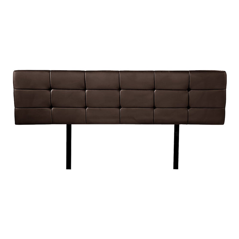 King Size | Deluxe Headboard Bedhead (Brown) - Bedzy Australia