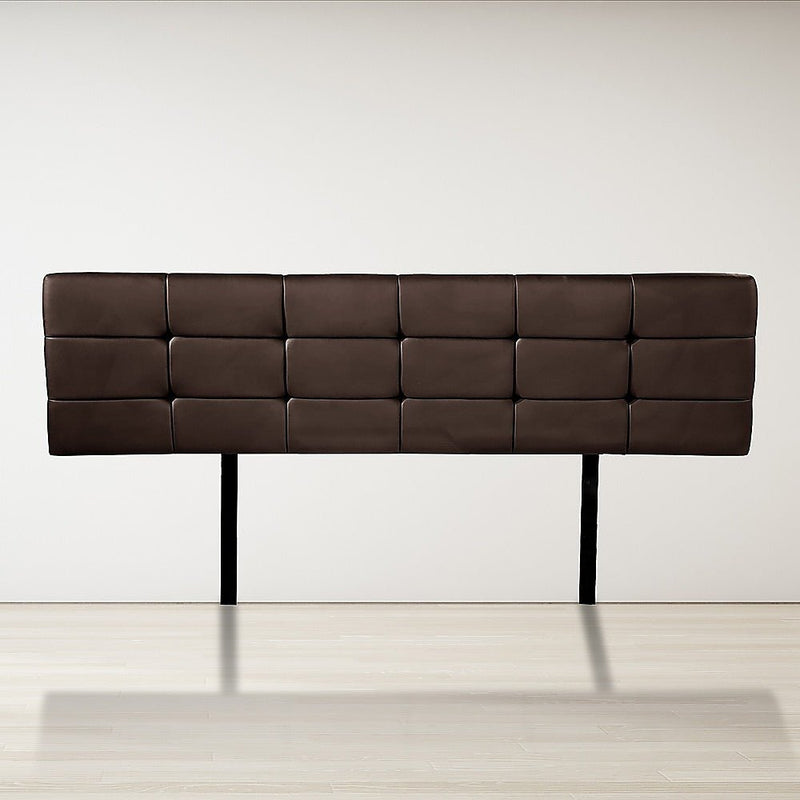 King Size | Deluxe Headboard Bedhead (Brown) - Bedzy Australia