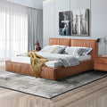 Louis King Bed Frame in Premium Leatherette