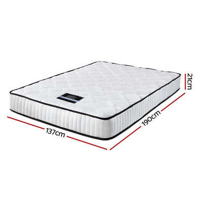 Peyton Pocket Spring Mattress 21cm Thick - Double - Bedzy Australia