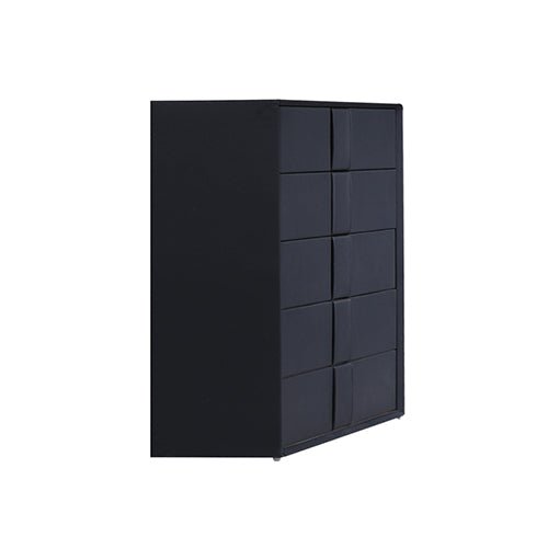 Prado Tallboy MDF Construction Fabric Upholstery Iron Feet - Fashion > Men's Fashion > Men's Casual Shoes - Bedzy Australia