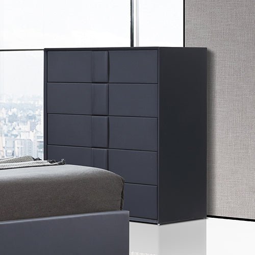 Prado Tallboy MDF Construction Fabric Upholstery Iron Feet - Fashion > Men's Fashion > Men's Casual Shoes - Bedzy Australia