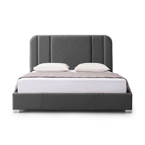 Queen Premium Package | Bedzy Luxe Halcyon Bed Frame Black, Plush Premium Euro Top Pocket Spring Mattress (Medium Firm) & Bamboo Mattress Topper! - Bedzy Australia