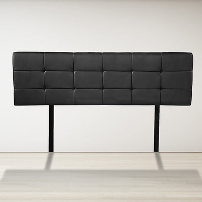 Queen Size | Deluxe Headboard Bedhead (Black) - Bedzy Australia
