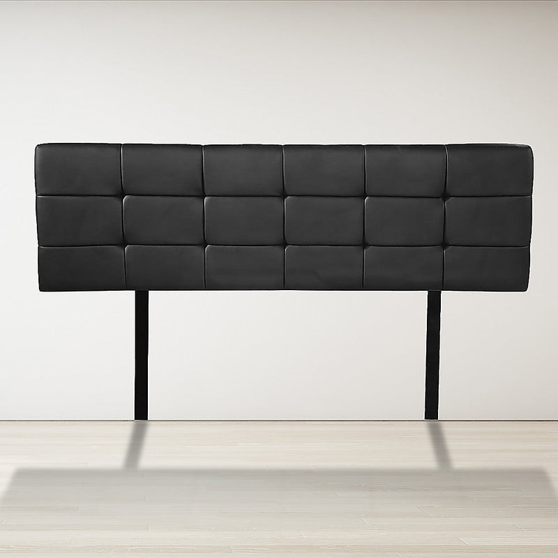 Queen Size | Deluxe Headboard Bedhead (Black) - Bedzy Australia