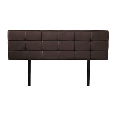 Queen Size | Deluxe Headboard Bedhead (Brown) - Bedzy Australia