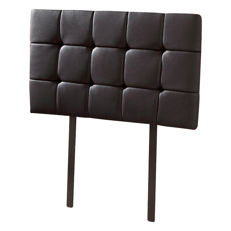 Single Size | Deluxe Headboard Bedhead (Black) - Bedzy Australia