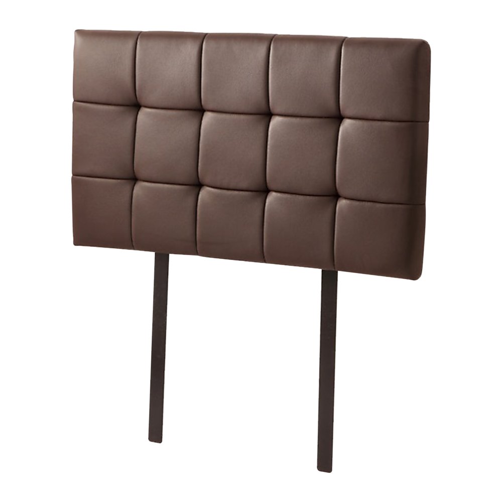 Single Size | Deluxe Headboard Bedhead (Brown) - Bedzy Australia