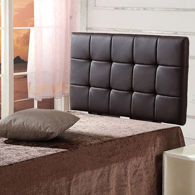 Single Size | Deluxe Headboard Bedhead (Brown) - Bedzy Australia