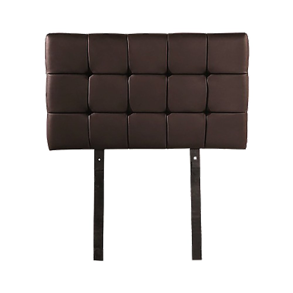 Single Size | Deluxe Headboard Bedhead (Brown) - Bedzy Australia