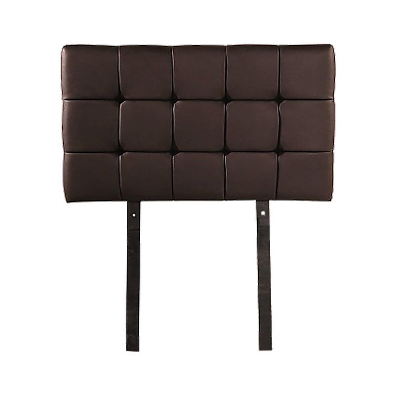 Single Size | Deluxe Headboard Bedhead (Brown) - Bedzy Australia