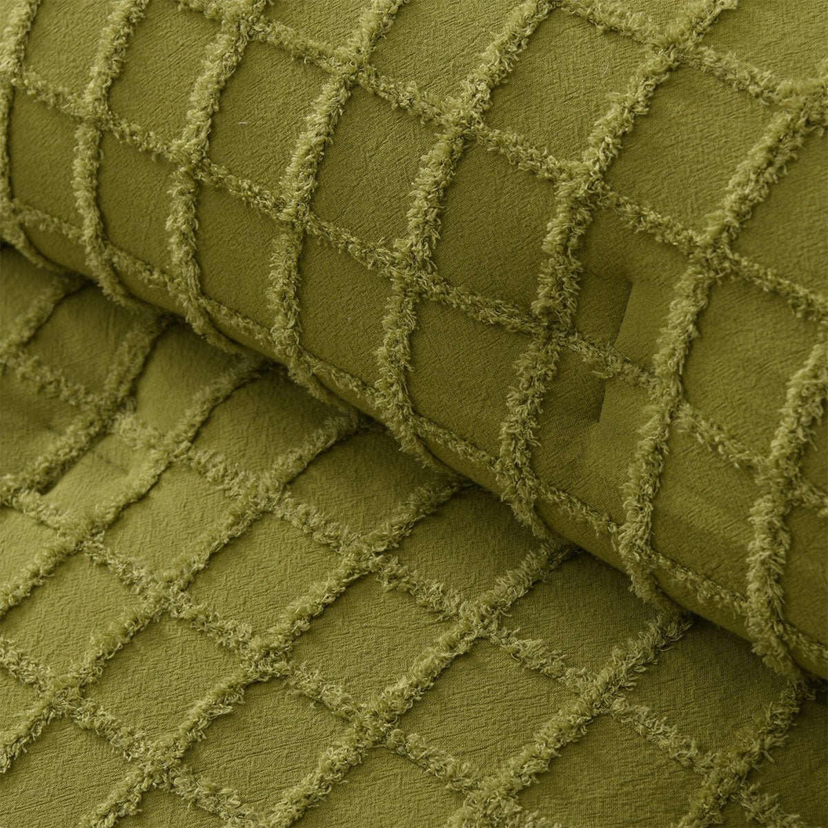 Vintage Design Homewares Parquet Cacti Green Comforter Set King - Home & Garden > Bedding > Quilts & Duvets - Bedzy Australia