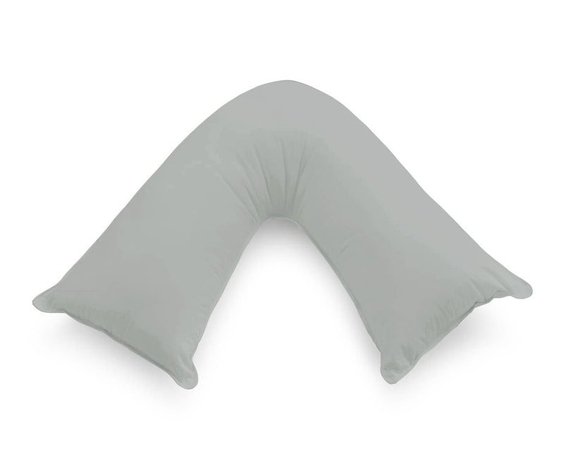 1000TC Premium Ultra Soft V SHAPE Pillowcase - Grey - Home & Garden > Bedding - Bedzy Australia