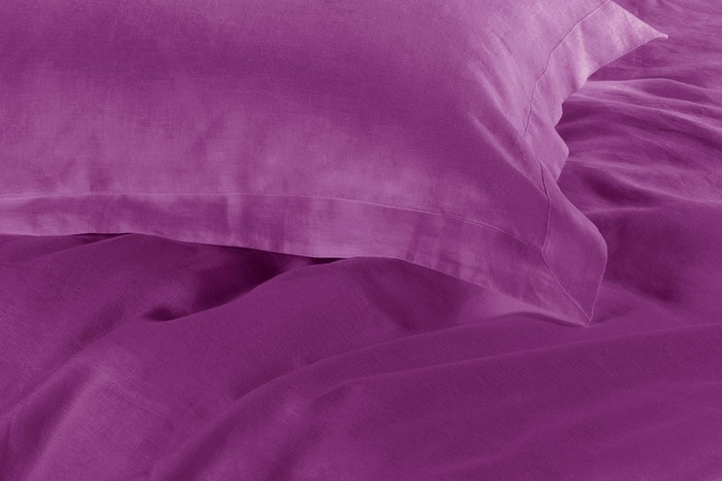 1000TC Tailored Queen Size Purple Duvet Doona Quilt Cover Set - Home & Garden > Bedding - Bedzy Australia