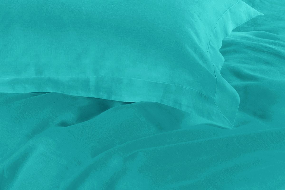 1000TC Tailored Super King Size Teal Duvet Doona Quilt Cover Set - Home & Garden > Bedding - Bedzy Australia