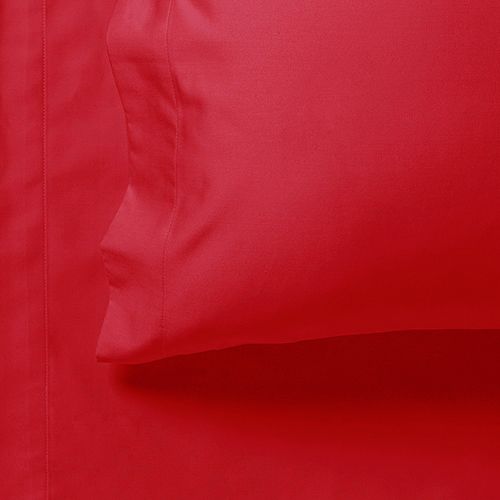 1000TC Ultra Soft Double Size Bed Red Flat & Fitted Sheet Set - Bedzy Australia (ABN 18 642 972 209) - Home & Garden > Bedding - Cheap affordable bedroom furniture shop near me Australia