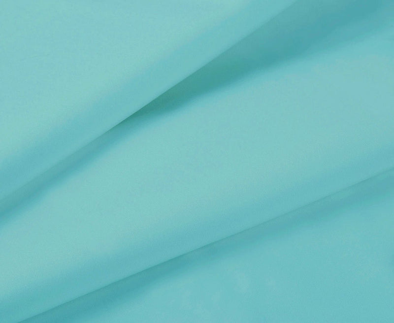 1000TC Ultra Soft Fitted Sheet & 2 Pillowcases Set - King Size Bed - Aqua - Home & Garden > Bedding - Bedzy Australia