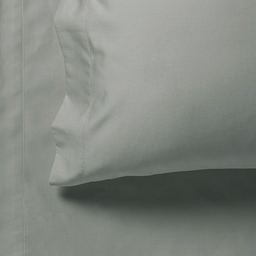 1000TC Ultra Soft King Single Size Bed Grey Flat & Fitted Sheet Set - Home & Garden > Bedding - Bedzy Australia