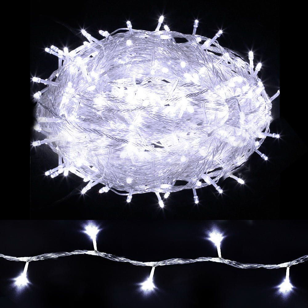 100M Christmas String Lights 500LED Party Wedding Outdoor Garden - Bedzy Australia