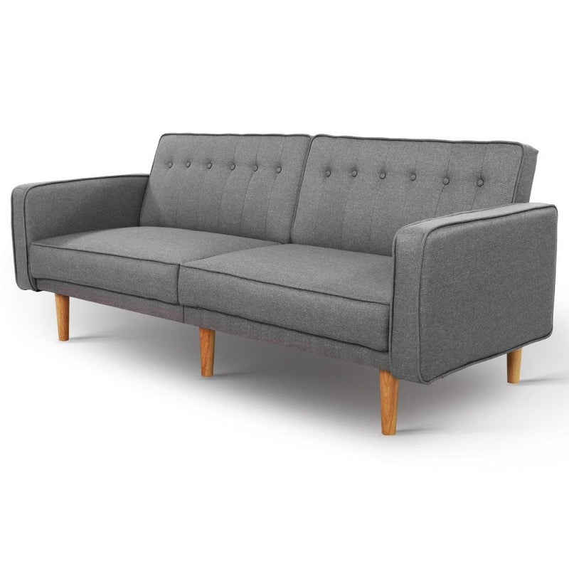 3 Seater Futon Couch - Bedzy Australia