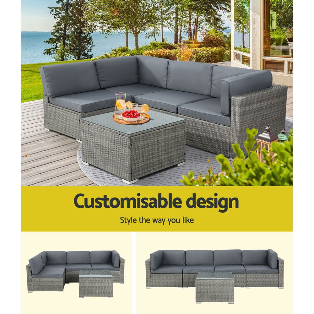 Outdoor wicker cheap sofa bed