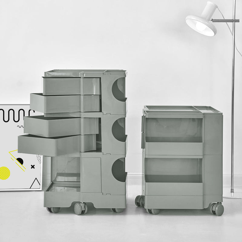 5 Tier Bedside Table Organizer Grey - Bedzy Australia (ABN 18 642 972 209) - Furniture > Living Room