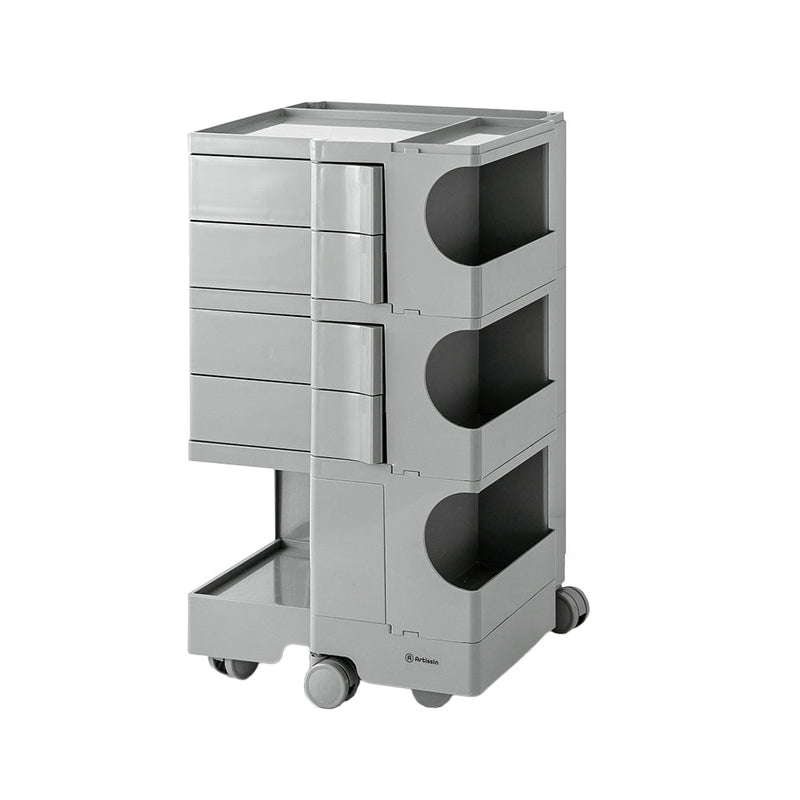 5 Tier Bedside Table Organizer Grey - Bedzy Australia (ABN 18 642 972 209) - Furniture > Living Room