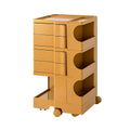 5 Tier Bedside Table Organiser Yellow