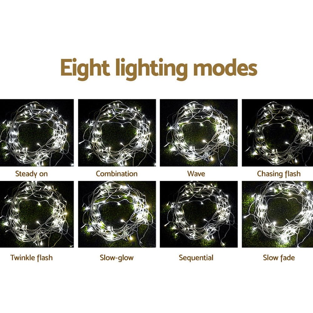 6X3M Christmas Curtain Fairy Lights String 600LED Party Wedding CW - Bedzy Australia