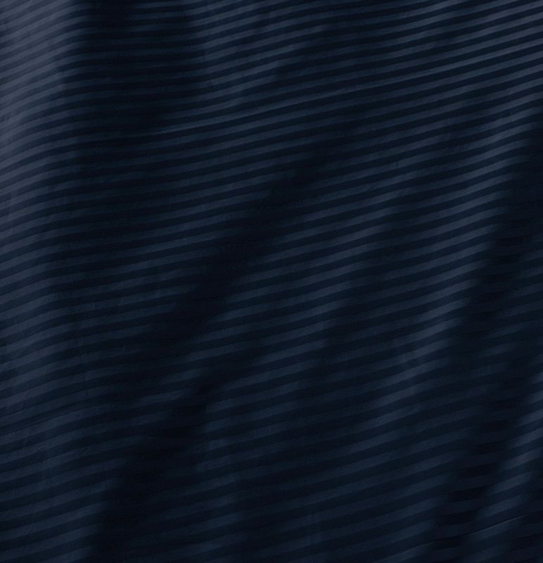 1000TC Ultra Soft Striped Super King Size Midnight Blue Duvet Doona Quilt Cover Set - Home & Garden > Bedding - Bedzy Australia