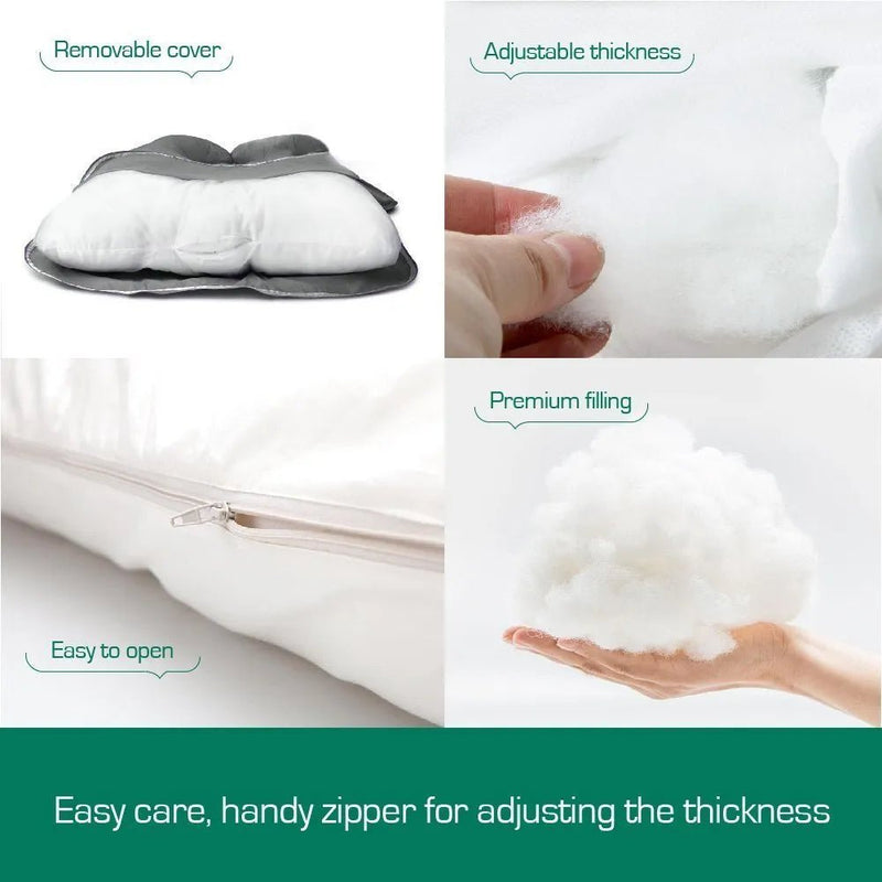 Australian Made Maternity Body Pillow with Pillowcase - Aquamarine - Bedzy Australia (ABN 18 642 972 209) - Home & Garden > Bedding
