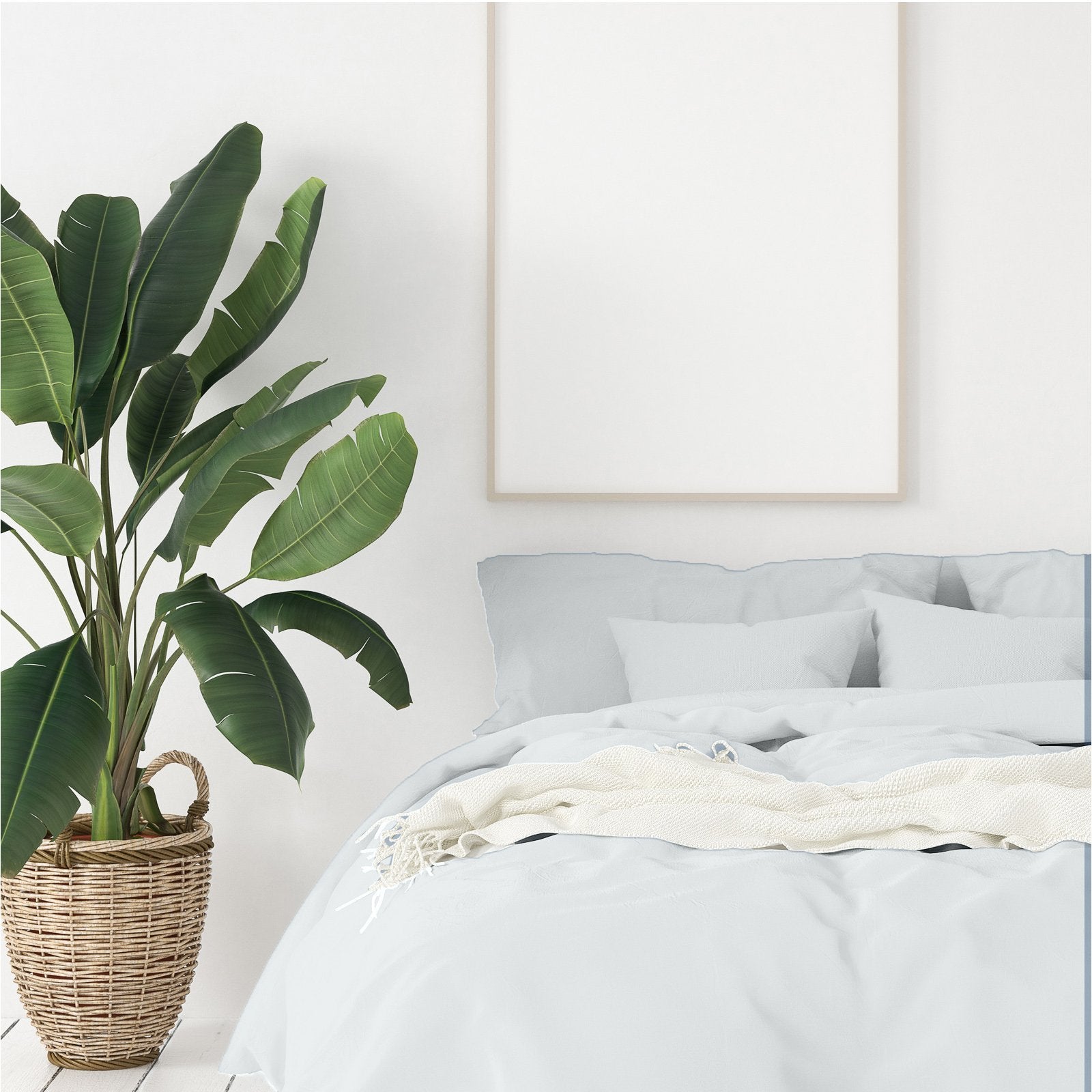 Balmain 1000 Thread Count Hotel Grade Bamboo Cotton Quilt Cover Pillowcases Set King Cool Grey - Bedzy Australia