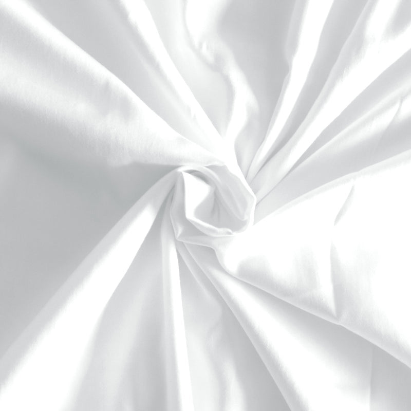 Balmain 1000 Thread Count Hotel Grade Bamboo Cotton Quilt Cover Pillowcases Set Queen White - Bedzy Australia