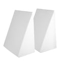 Bedding 2X Memory Foam Wedge Pillow Neck Back Support with Cover Waterproof Beige