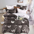 Butterfly Super King Size Quilt/Doona/Duvet Cover Set
