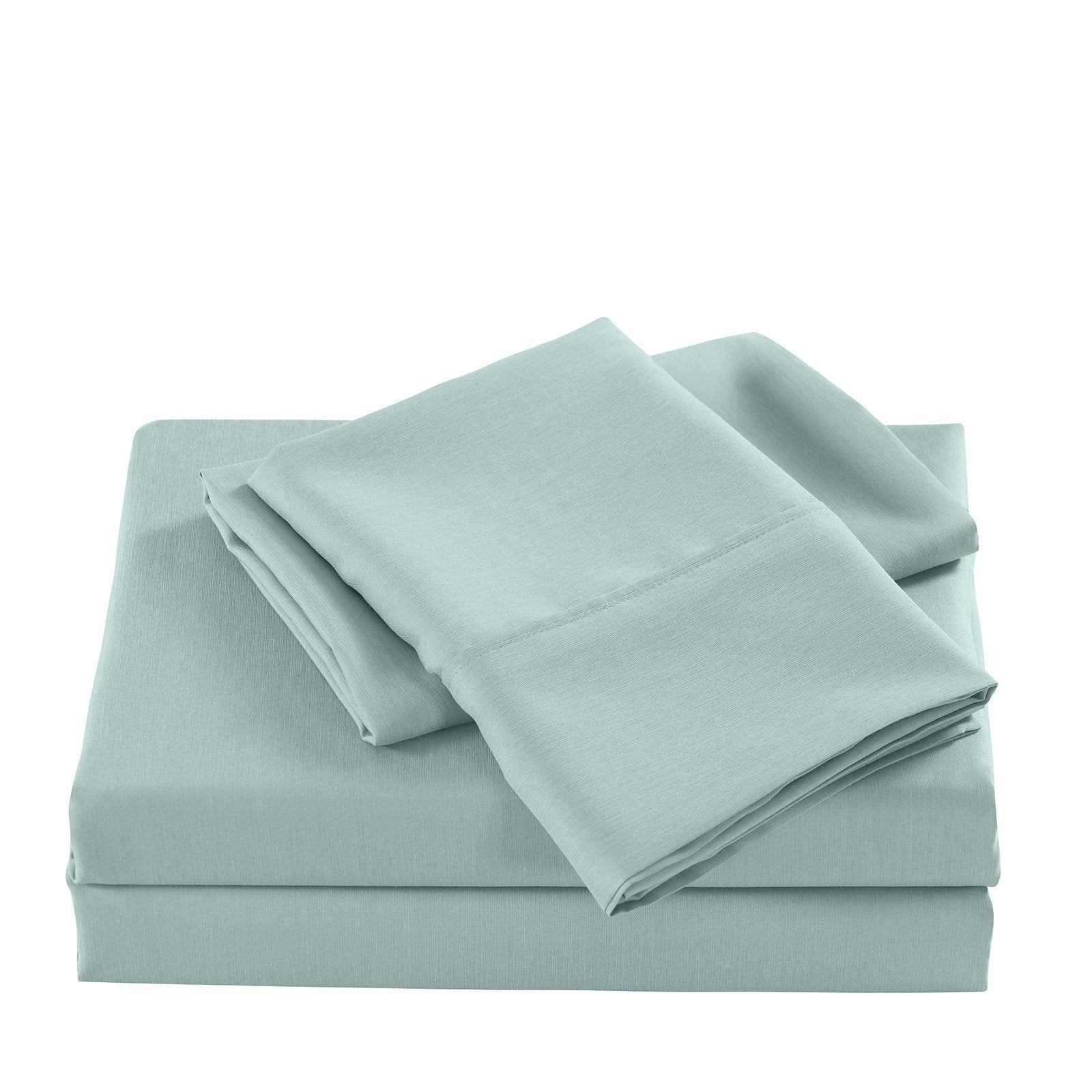 Casa Decor 2000 Thread Count Bamboo Cooling Sheet Set Ultra Soft Bedding King Single Frost - Bedzy Australia