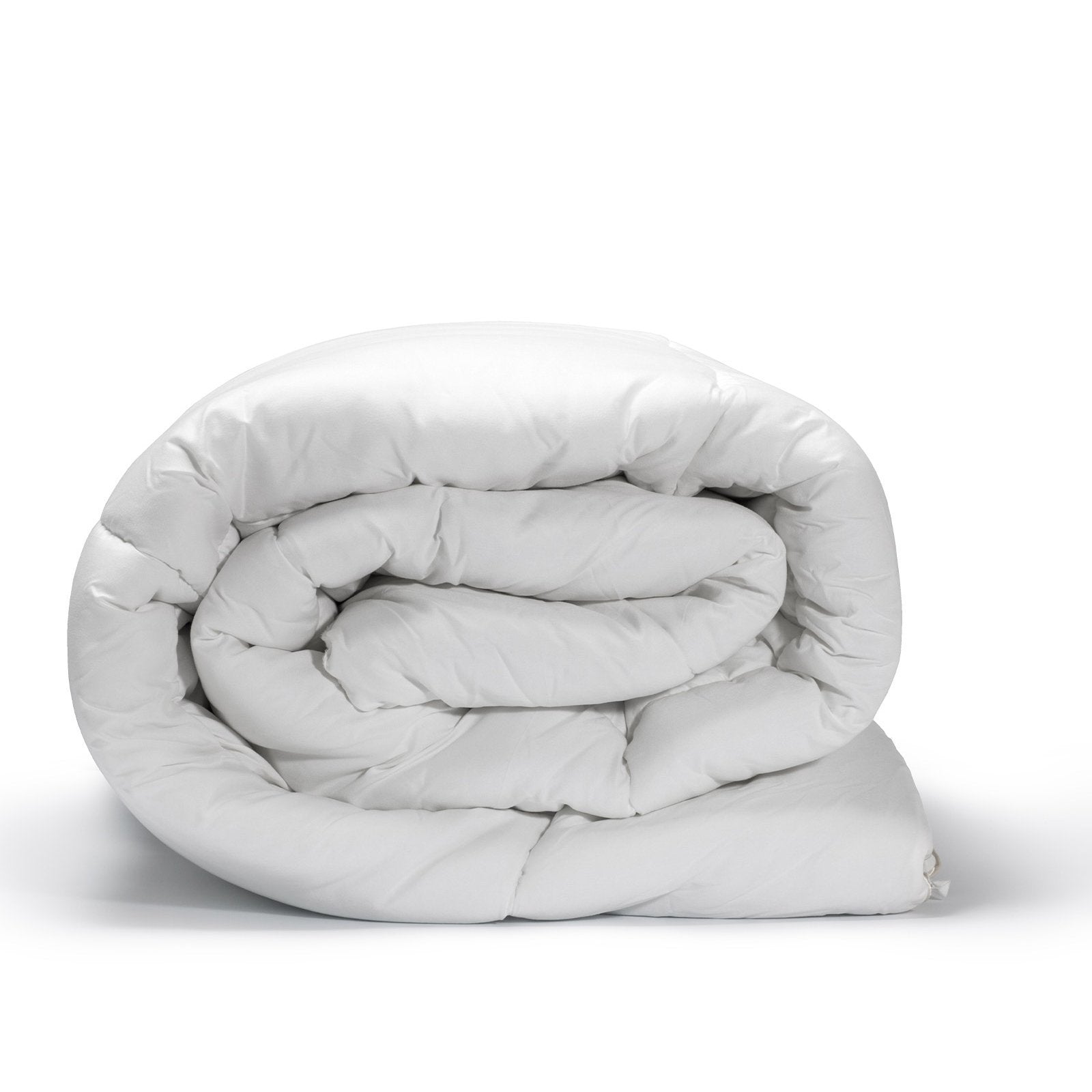 Casa Decor Silk Touch Quilt 360GSM All Seasons Antibacterial Hypoallergenic Single White - Bedzy Australia